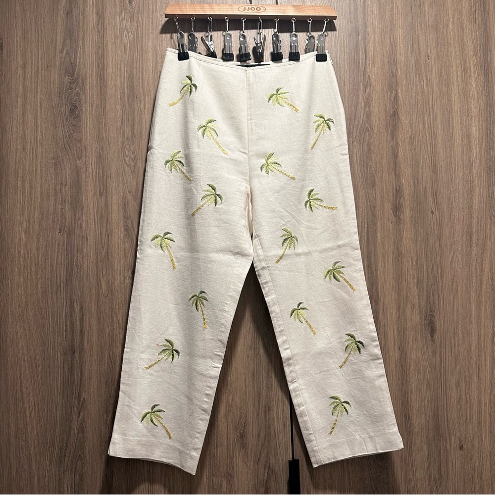 Vintage Nicole Studio Linen Pants